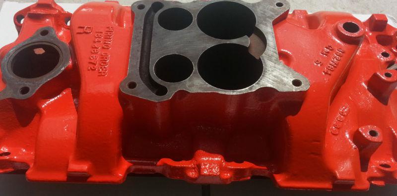 Chevy SB 4BBL Cast Iron Intake Manifold 3927184, US $119.00, image 4