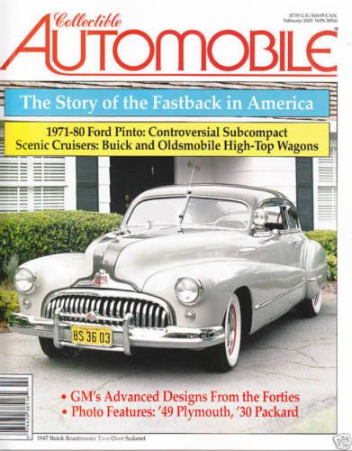 1971-80 ford pinto 1949 plymouth 1930 packard  1941 gmc