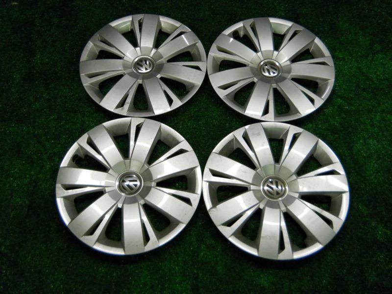Four 16 " vw jetta 2011 - 2012 hub caps wheel covers