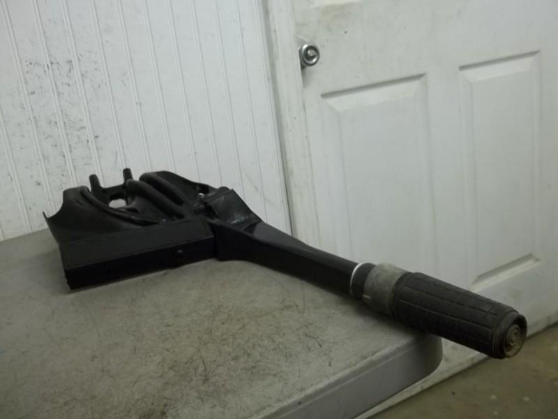 Used johnson evinrude tiller handle with mounting bracket 9.9 and 15 hp