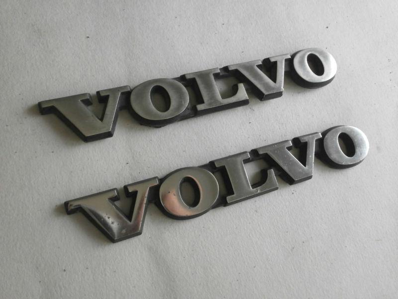 Volvo 240dl 244 245 side emblems logos decals 87 88 89 90 13cm
