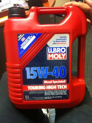 Liqui moly 501.01 15w40 motor oil 1 liter lubro diesel