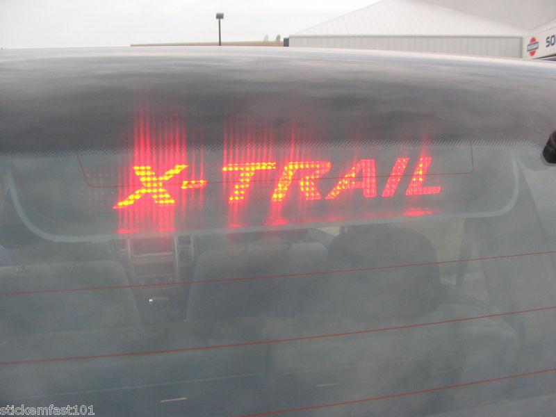 Nissan x-trail 3rd brake light decal overlay 01 02 03 04 05 06 07