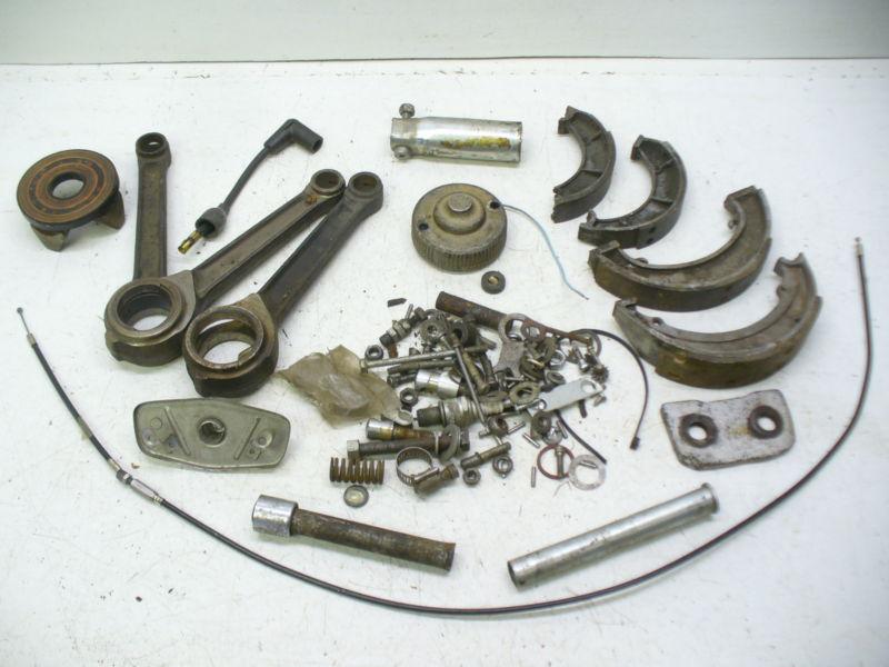 Harley/other vintage misc. motorcycle parts - lot # 105.