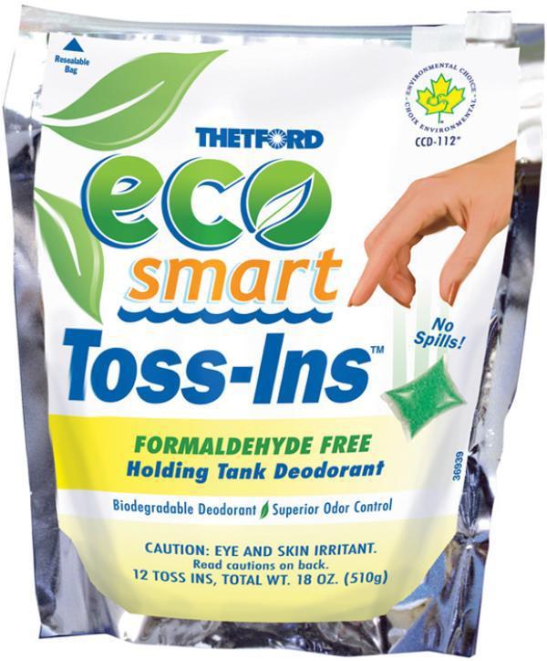 Thetford ecosmart toss ins tank deodorant 32952