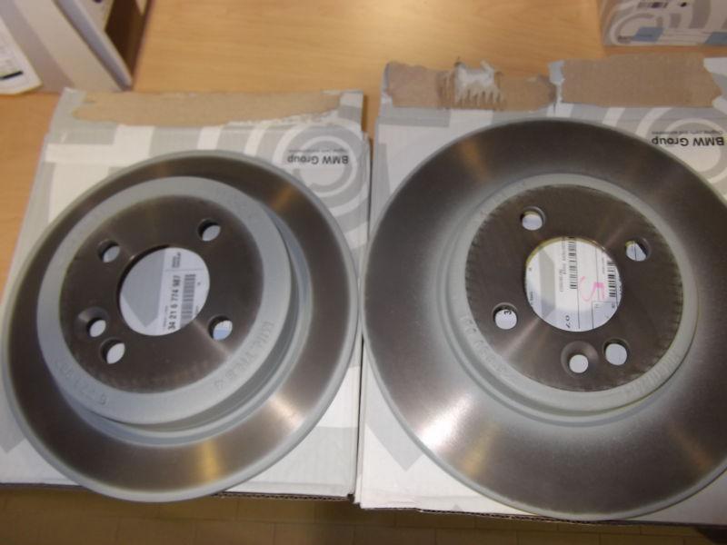 Mini cooper non s 07-2010 front and rear rotors disks oem