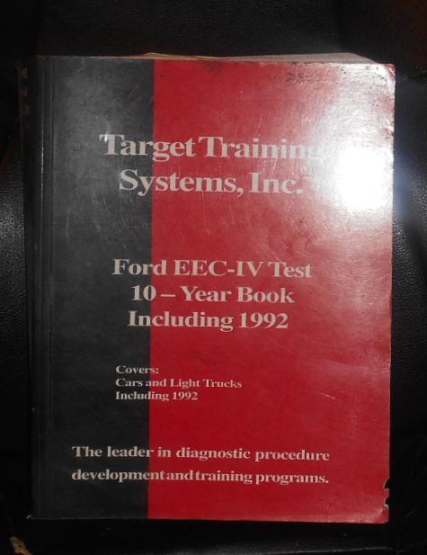 1983-92 ford eec-iv test 10 yearbook cars and light trucks manual