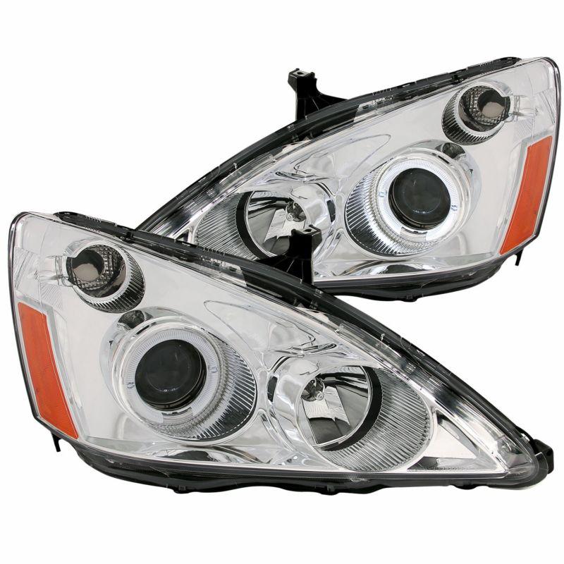 Anzo usa 121047 headlight assembly; projector w/halo 03-07 accord
