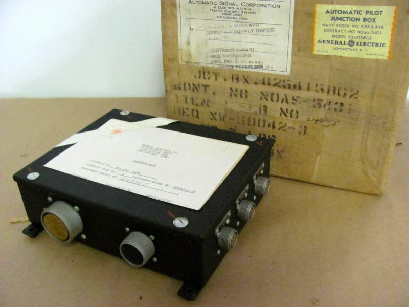 Wwii aircraft auto pilot junction box -new!!
