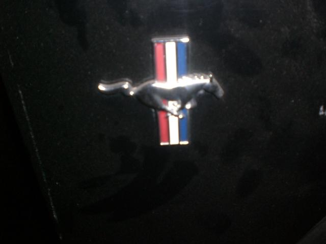 1994 2003 ford mustang pony fender emblem rh