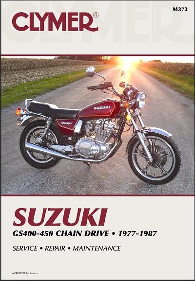 1977-1987 suzuki gs400 gs450 gs 400 450 clymer manual