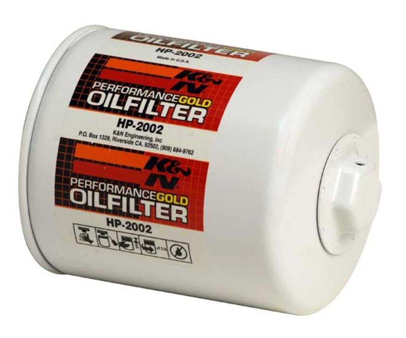 K&n filters hp-2002 - performance gold; oil filter; h-4.6 in.; od-3.77 in.
