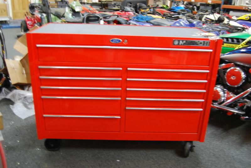 Matco tool box orange  4s double bay toolbox!!!!!!