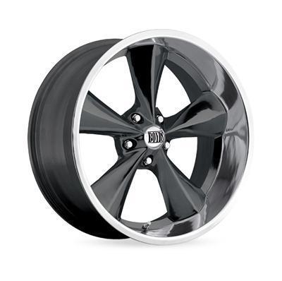 Boyds wheels 18x8 5x4.5 bolt pattern 4.50" backspacing powdercoated bc1-886545g