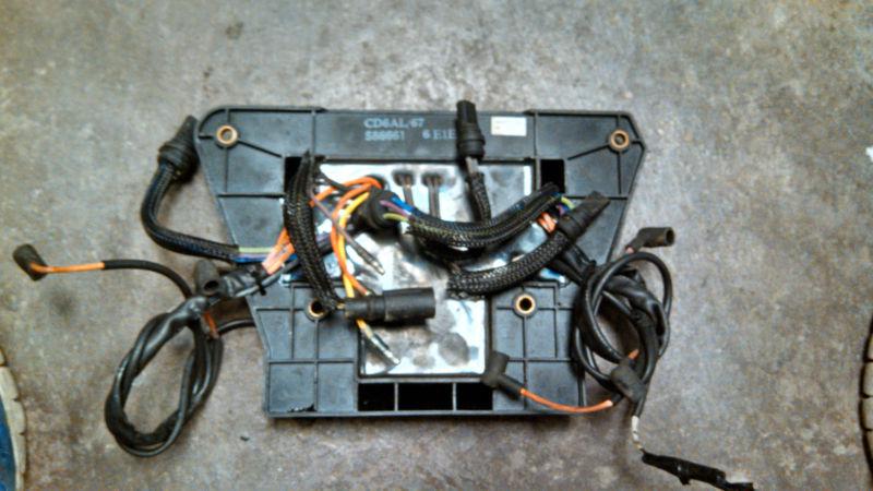 Johnson v6 power pack - 0586661 -  outboard motor parts (label 2569)