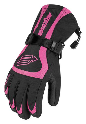 New arctiva comp-7 youth insulated gloves, black/pink, xl