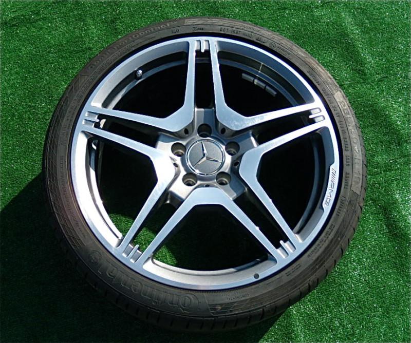 Genuine oem factory amg mercedes-benz e63 forged 19 inch wheels tires e350 e550