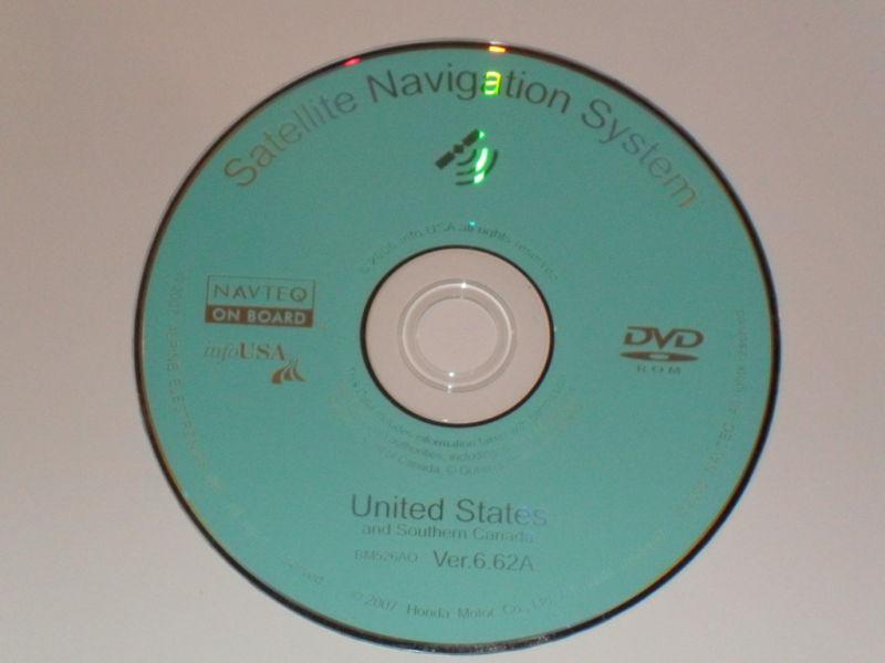 Honda acura navigation cd dvd disc 6.62a navagation disk oem map disk gps
