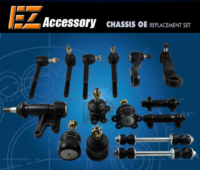 Chassis ball joints | tie rod end | chevy c1500 suburban gmc k1500 sierra xc 2wd