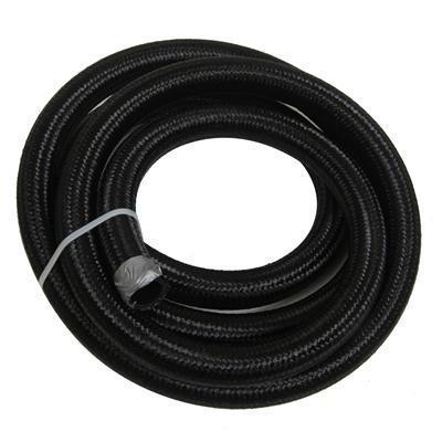 Fragola 841016 hose premium braided nylon black -16 an 10 ft. length each