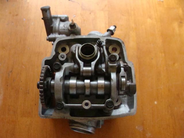 06 honda trx450r trx 450450r 450 r engine cylinder head complete with valves 