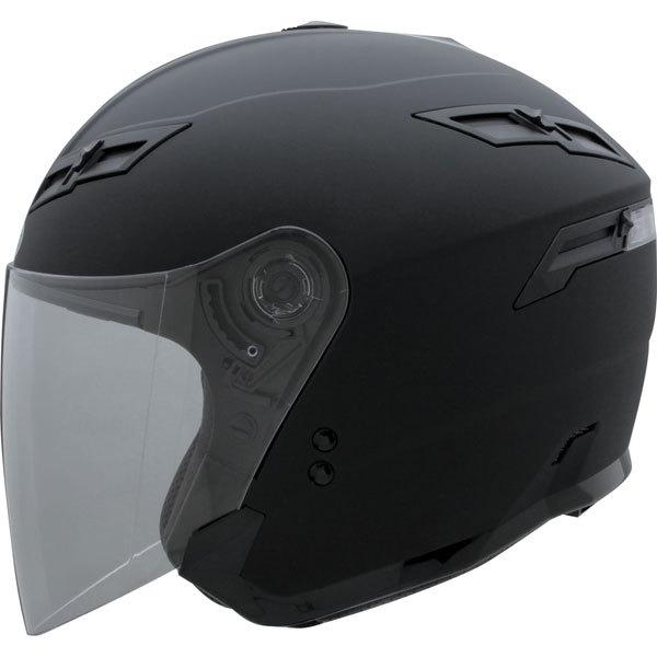 Flat black xl gmax gm67 open face helmet