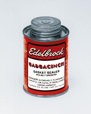 Edelbrock 9300 gasgacinch gasket sealer 4 oz. each