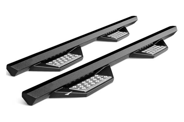 Iron cross 468-9986 ford f-150 nerf side step bars textured black running boards