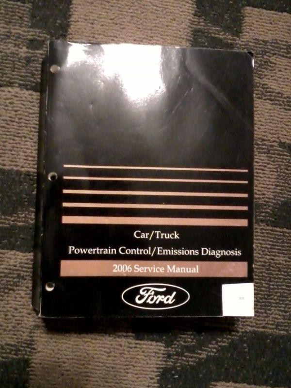 2006 ford car and truck factory powertrain service manual