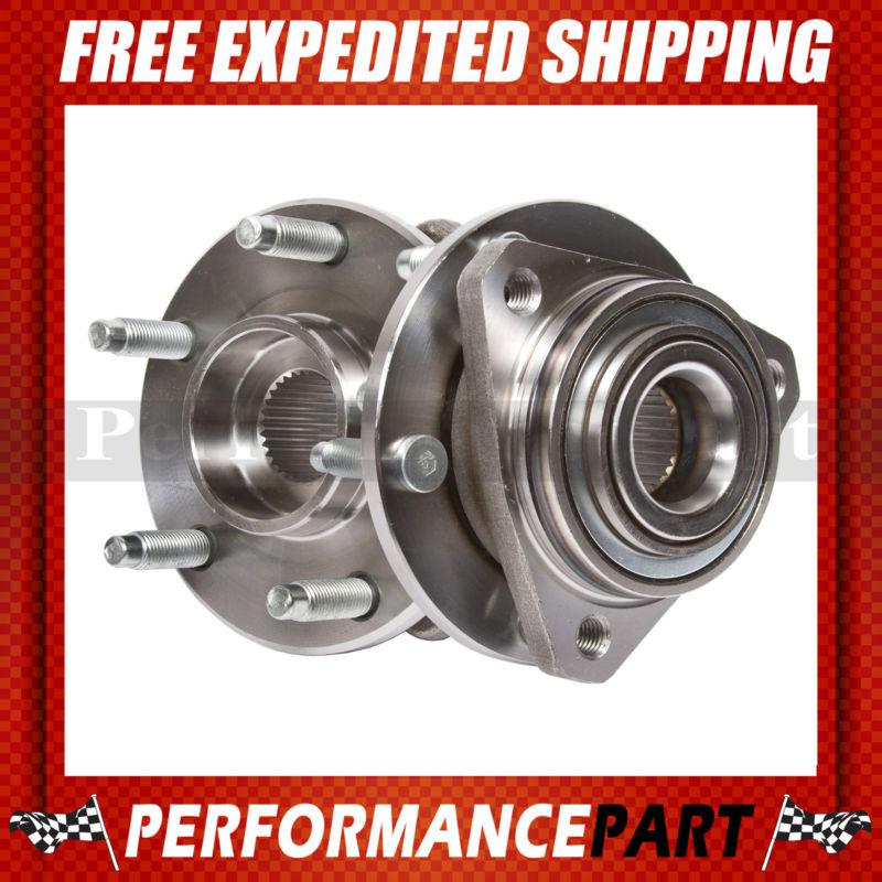 2  new gmb front left and right wheel hub bearing assembly pair w/o abs 799-0159