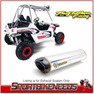 09 polaris rzrs rzr-s two brothers full triple exhaust