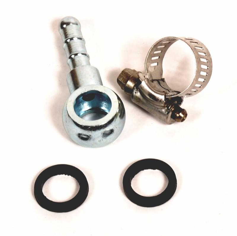 14mm banjo fitting, seals & clamp