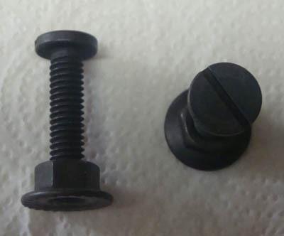 New 55-72 pontiac front hood adjustment screws 