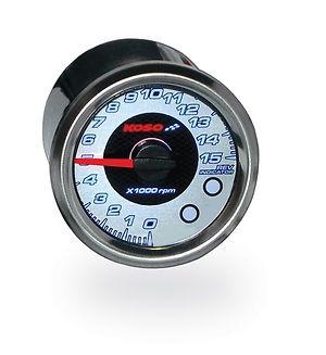 Koso gp style universal tachometer 0-15000 rpm