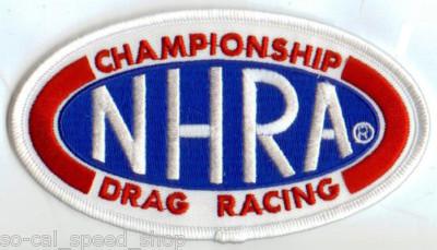 National hot rod association 9" patch drag racing nhra gasser jacket rat hot rod