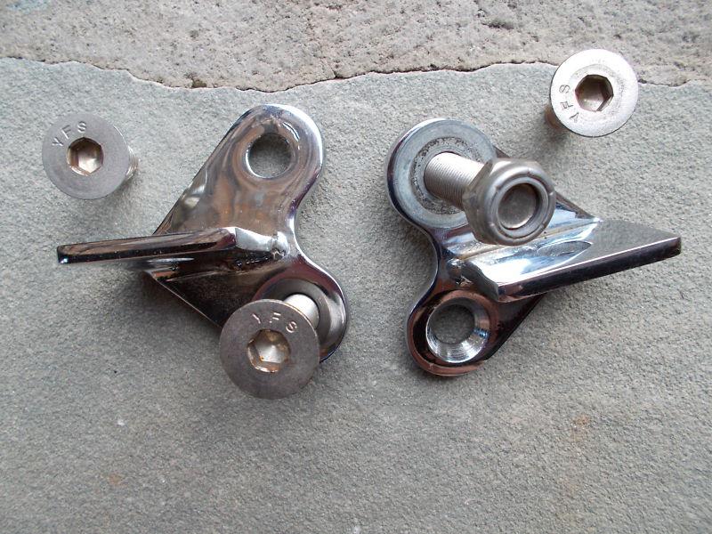 Chrome wb harley touring lowering kit,...complete,..great condition