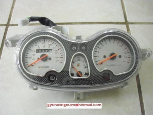 Scooter 150cc gy6 carbon fiber speedometer