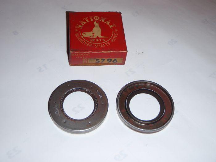 2 front wheel grease oil seals 1935-1948 ford lincoln mercury