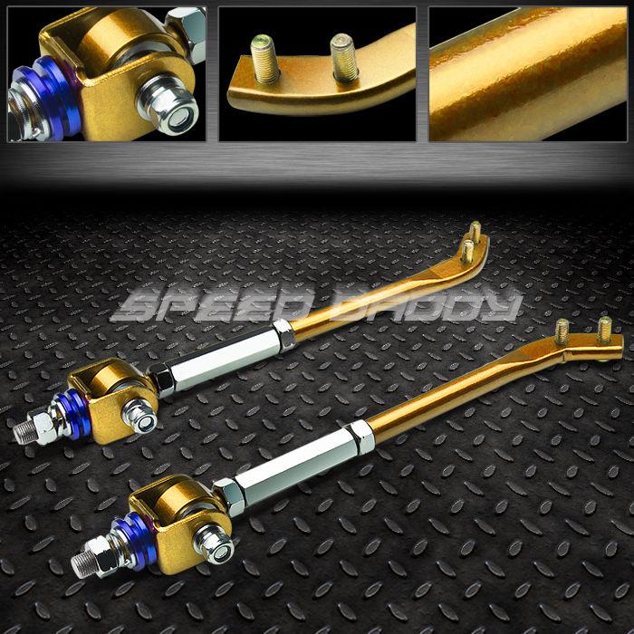 Adjustable front pillow tension rod/arm 84-87 toyota corolla ae86 gts sr5 gold