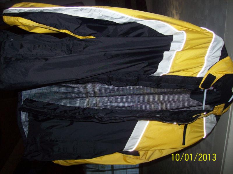  mans tour master defender rain jacket size medium 
