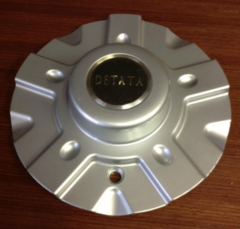 Detata 118 aftermarket silver wheel center cap dt118-cap f110-12