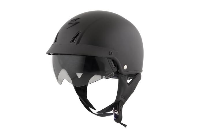 Scorpion exo-110 solid matte black 2xl motorcycle helmet 2013 xxl 2 extra large