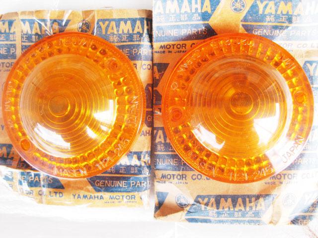 Yamaha dt100 dt125 dt175 dt400 rx100 rx125 winker lens “genuine” 