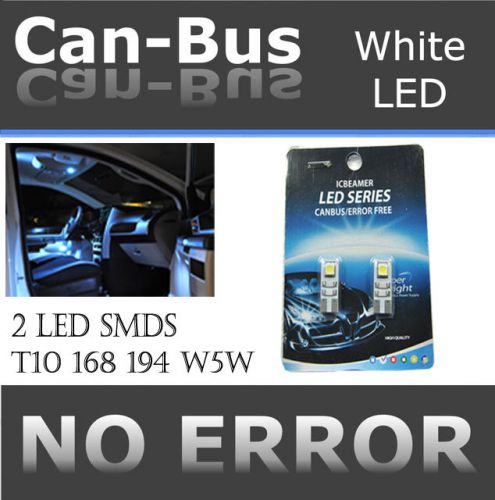 Icbeamer no error code show super white 2825 w5w led under door foot a lo1156
