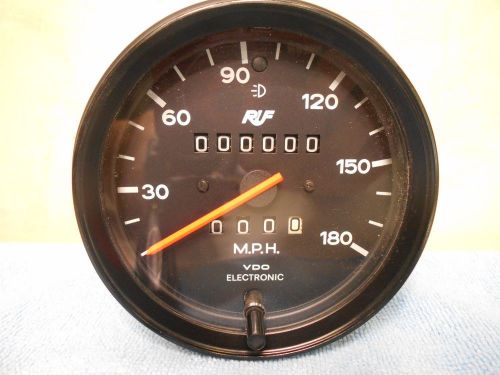 Porsche 930 turbo ruf speedometer