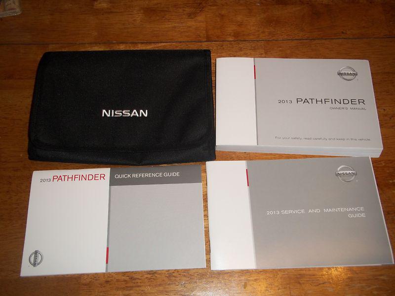 2013 nissan pathfinder owner manual