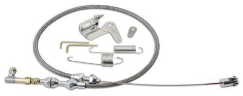 Duo-pak kit; incl. stainless steel throttle cable/carburetor bracket/return spri