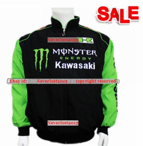 F1 formula 1 official racing jacket motor motorcycle sports kawasaki monster