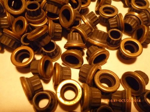 30 pieces 1/4&#034;, 12 point aircraft nuts, 28tpi, w/captive washer, locking