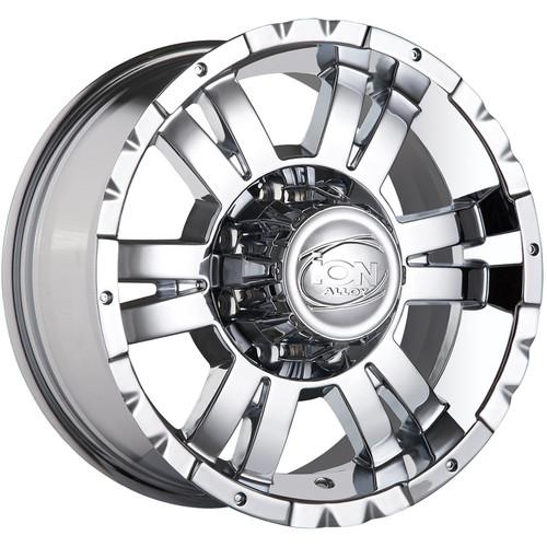 16x8 chrome alloy ion style 182  5x5.5 -5 rims open country at ii 215/85/16
